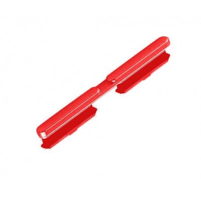 Volume Side Button Outer For Oppo Rx17 Neo Red By - Maxbhi Com