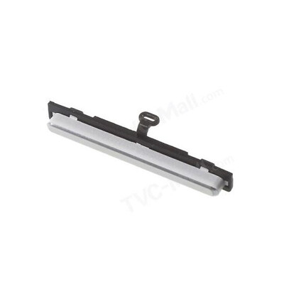 Volume Side Button Outer for QMobile Noir i6 Metal HD White - Plastic Key