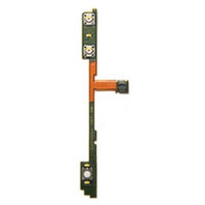 Volume Side Button Outer for Nokia N78 White - Plastic Key