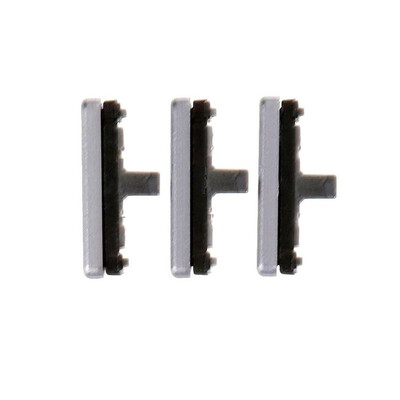 Volume Side Button Outer for Doogee F7 White - Plastic Key