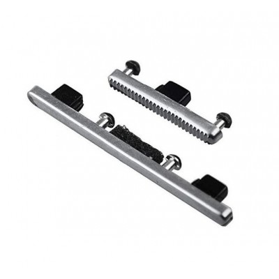 Volume Side Button Outer for ZTE Blade D6 Black - Plastic Key