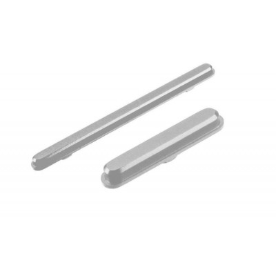 Volume Side Button Outer for Ulefone S8 Pro White - Plastic Key