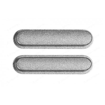 Volume Side Button Outer for Apple iPad Air 128GB Cellular Silver - Plastic Key