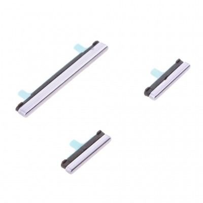 Volume Side Button Outer for Samsung Galaxy S8 Mini White - Plastic Key