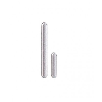 Volume Side Button Outer for Micromax A76 White - Plastic Key