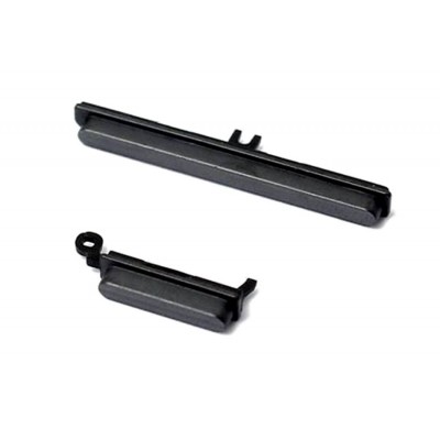 Volume Side Button Outer for ZTE Blade A7 Vita Black - Plastic Key