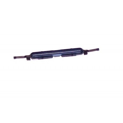 Volume Side Button Outer for Spinup A2 Black & Navy Blue - Plastic Key