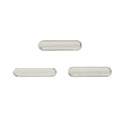 Volume Side Button Outer for Apple iPad Air 2 wifi Plus cellular 16GB Silver - Plastic Key