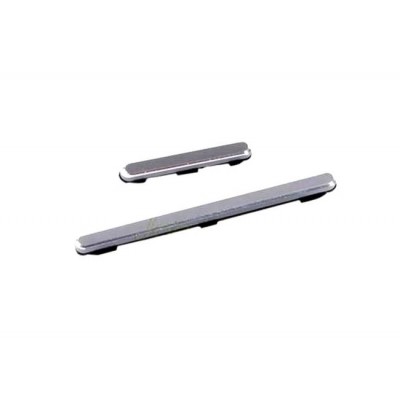 Volume Side Button Outer for IBall Slide 6309i White - Plastic Key