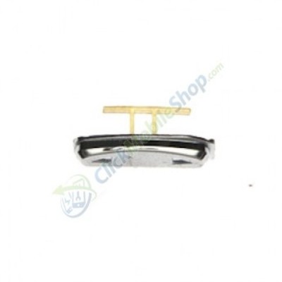 Volume Side Button Outer for Samsung E330 White - Plastic Key