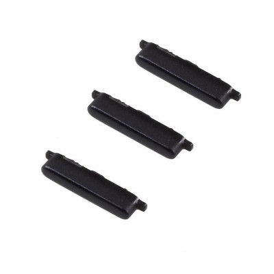 Volume Side Button Outer for Samsung Galaxy Rugby Pro White - Plastic Key