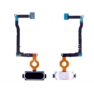 Home Button Complete For Samsung Galaxy Note5 Duos Silver By - Maxbhi Com