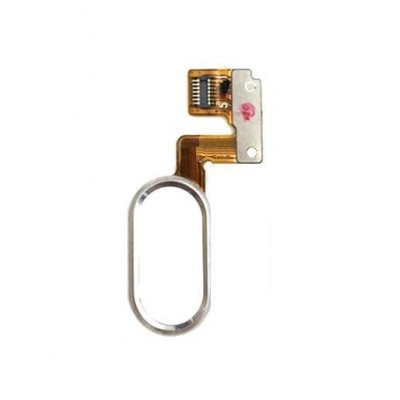 Home Button Complete For Meizu M3 Note M681h White By - Maxbhi Com