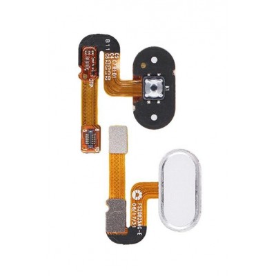 Home Button Complete For Meizu M6 White By - Maxbhi Com