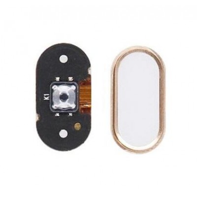 Home Button Outer For Meizu M6 Gold By - Maxbhi Com