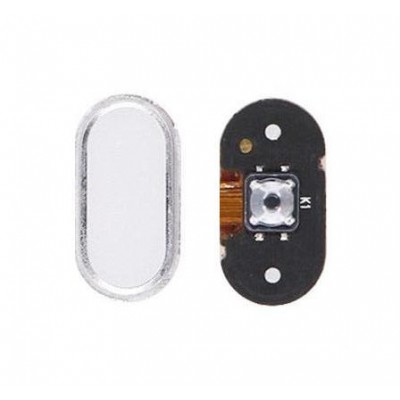 Home Button Outer For Meizu M6 Silver By - Maxbhi Com
