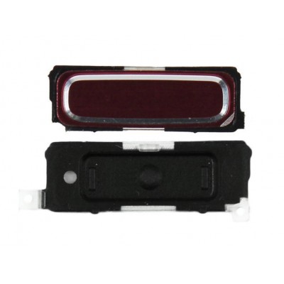 Home Button Outer For Samsung I9506 Galaxy S4 Red By - Maxbhi Com