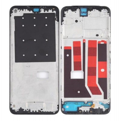 Lcd Frame Middle Chassis For Oppo A33 2020 Black By - Maxbhi Com