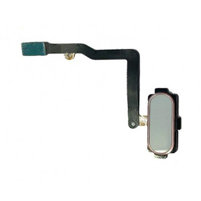 Home Button Complete For Samsung Galaxy C7 2017 White By - Maxbhi Com