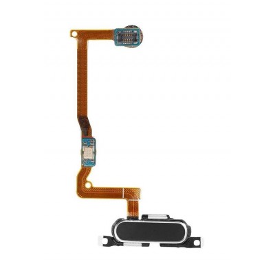 Home Button Complete For Samsung Galaxy Alpha S801 Black By - Maxbhi Com