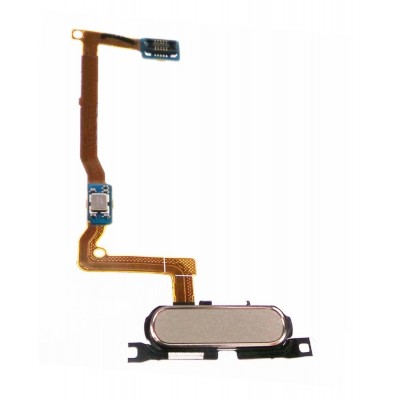 Home Button Complete For Samsung Galaxy Alpha S801 Gold By - Maxbhi Com