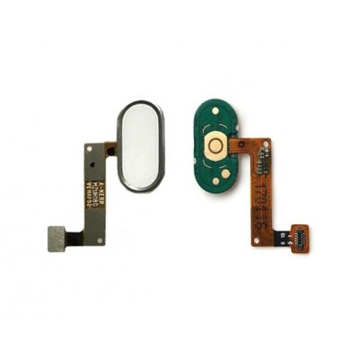 Home Button Complete For Meizu M5 Note 64gb Silver By - Maxbhi Com