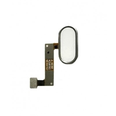 Home Button Complete For Meizu M5 Note White By - Maxbhi Com