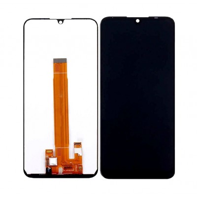 Lcd With Touch Screen For Wiko View 3 Lite Blue By - Maxbhi Com