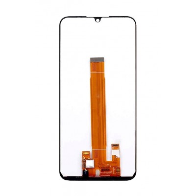 Lcd With Touch Screen For Wiko View 3 Lite Blue By - Maxbhi Com