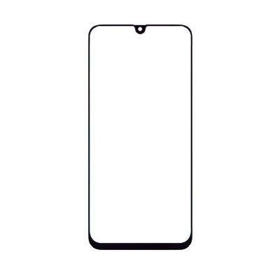 Replacement Front Glass For Wiko View 3 Lite Black By - Maxbhi Com