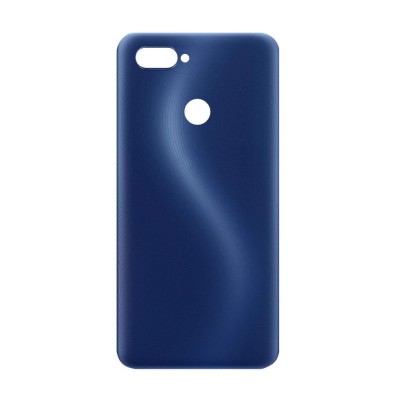 Back Panel Cover For Oppo A12s Black - Maxbhi Com