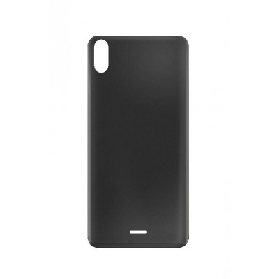 Back Panel Cover For Wiko Sunny 4 Black - Maxbhi Com