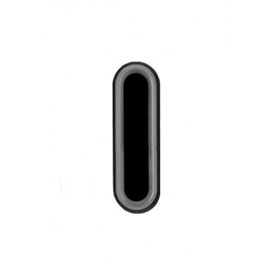 Home Button Outer For Lg Optimus G Pro F240 Black By - Maxbhi Com