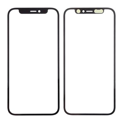Replacement Front Glass For Apple Iphone 12 Mini Green By - Maxbhi Com