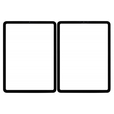 Replacement Front Glass For Apple Ipad Air 2020 Silver By - Maxbhi Com