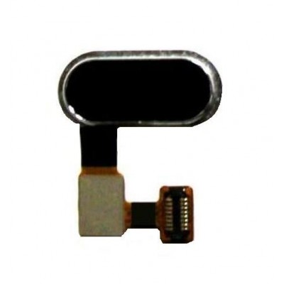 Home Button Complete For Zte Blade V8 Pro Black By - Maxbhi Com