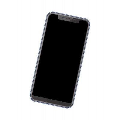 Lcd Frame Middle Chassis For Voto V9 Blue By - Maxbhi Com