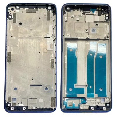Lcd Frame Middle Chassis For Motorola Moto G Pro Blue By - Maxbhi Com