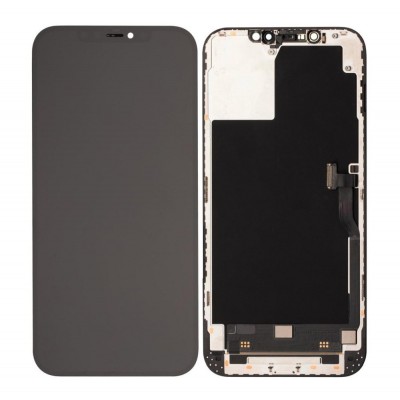 Lcd With Touch Screen For Apple Iphone 12 Pro Max Black By - Maxbhi Com