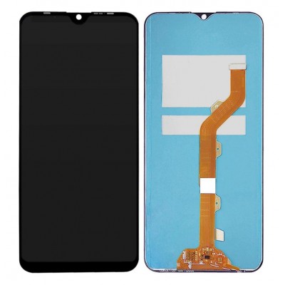 Lcd With Touch Screen For Tecno Spark 4 White By - Maxbhi Com