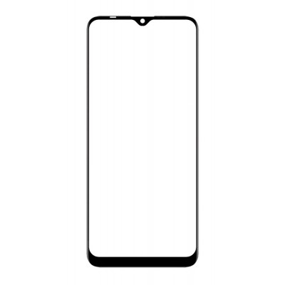 Replacement Front Glass For Tecno Spark 4 Black By - Maxbhi Com