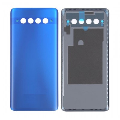 Back Panel Cover For Tcl 10 Plus Blue - Maxbhi Com
