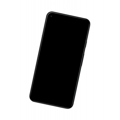 Lcd Frame Middle Chassis For Google Pixel 5 Black By - Maxbhi Com