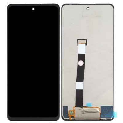 Lcd With Touch Screen For Lg Q92 5g Blue By - Maxbhi Com