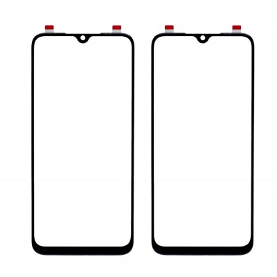 Replacement Front Glass For Xiaomi Redmi Note 8 Purple By - Maxbhi Com