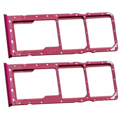 Sim Card Holder Tray For Realme 3 Red - Maxbhi Com