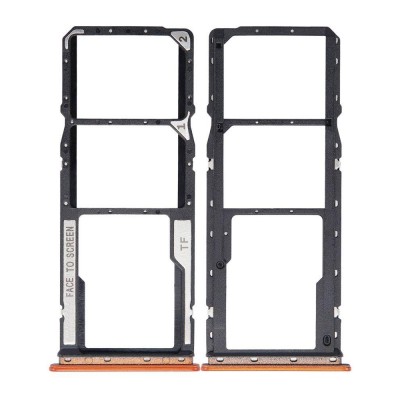 Sim Card Holder Tray For Xiaomi Redmi 9c Orange - Maxbhi Com