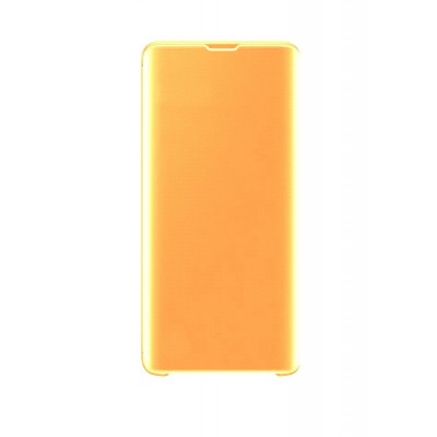 Flip Cover For Lenovo A7000 Yellow By - Maxbhi Com