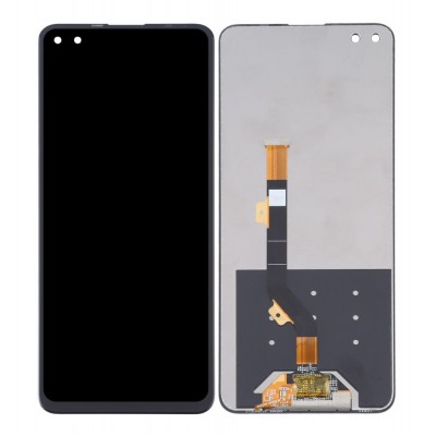 Display for Infinix Zero 8i White (Combo Folder) by Maxbhi.com