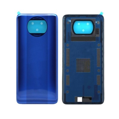 Back Panel Cover For Xiaomi Poco X3 Nfc Blue - Maxbhi Com